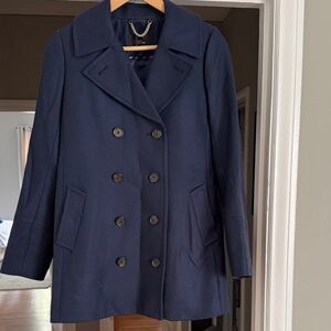 J. Crew Classic Dark Blue Peacoat